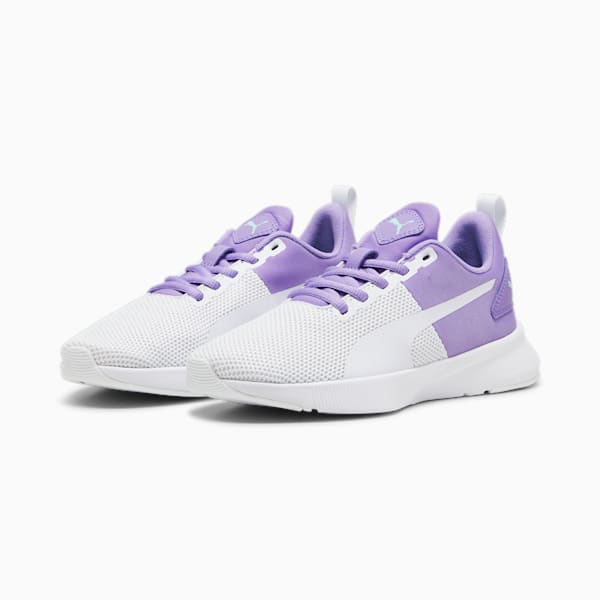 Tenis Flyer Runner para Adolescente, Lavender Alert-PUMA White-Silver Mist, large-MEX