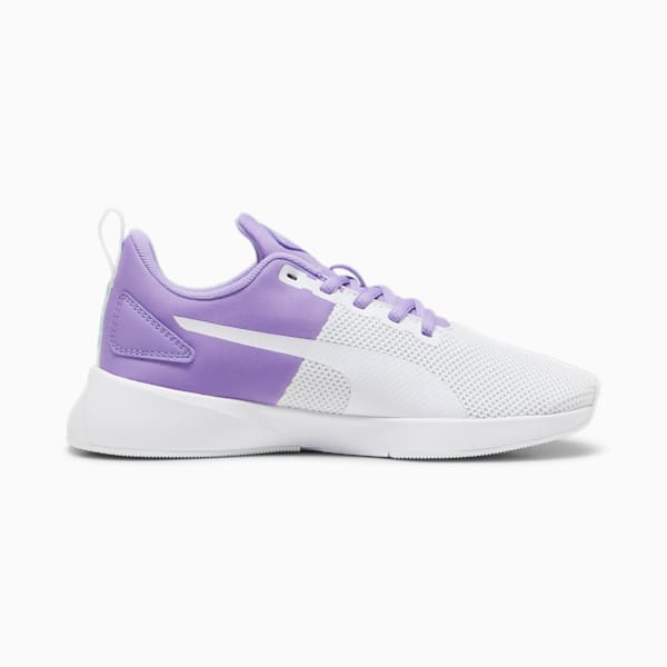 Tenis Flyer Runner para Adolescente, Lavender Alert-PUMA White-Silver Mist, large-MEX