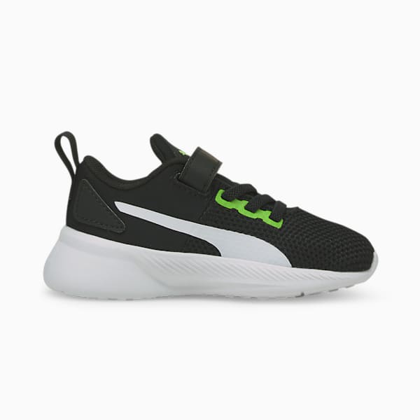 Tenis Flyer Runner para Bebé, Green Flash-Puma White-Puma Black, large-MEX