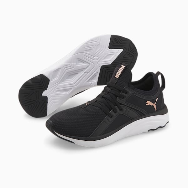 Zapatillas de running para mujer Softride Sophia, Puma Black-Rose Gold, large-ARG