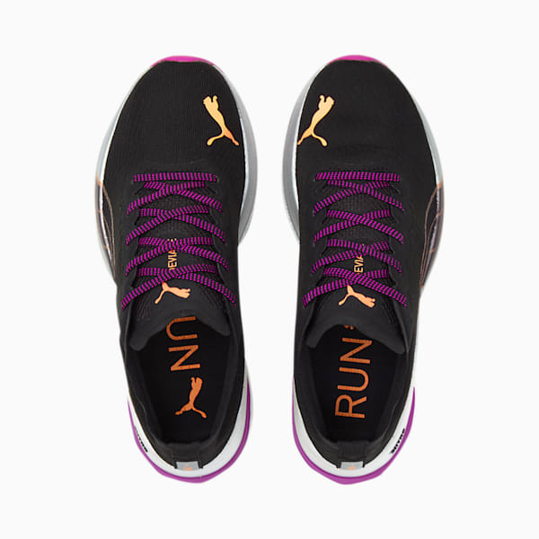 Deviate NITRO™ Women's Running Shoes, Puma Black-Neon Citrus, large-ZAF