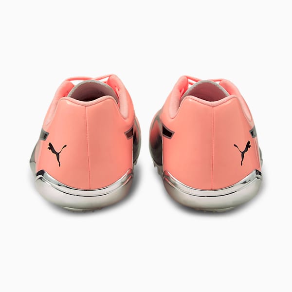 evoSPEED Electric 10 Track and Field Shoes, Elektro Peach-Puma Black-Puma Silver, large-ZAF