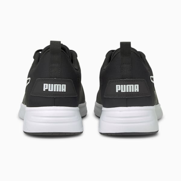 Flyer Flex Running Shoes, Puma Black-Puma White, large-ZAF