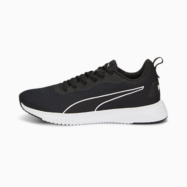 Flyer Flex Running Shoes, Puma Black-Puma White, large-ZAF