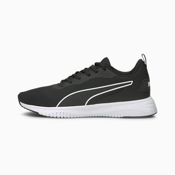 Flyer Flex Running Shoes, Puma Black-Puma White, large-ZAF
