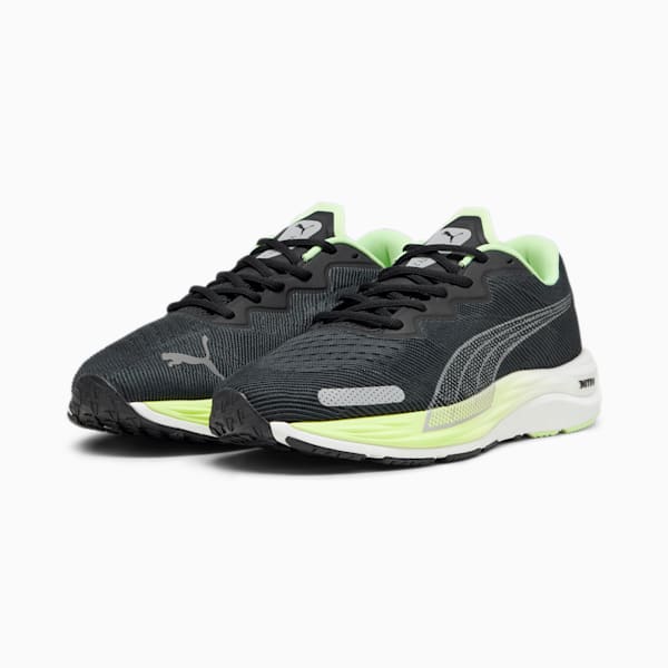 Zapatillas Velocity Nitro 2 de running, Puma Black-Speed Green, large-ARG