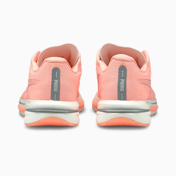 Velocity NITRO Women's Running Shoes, Elektro Peach-Puma Silver, large-ZAF