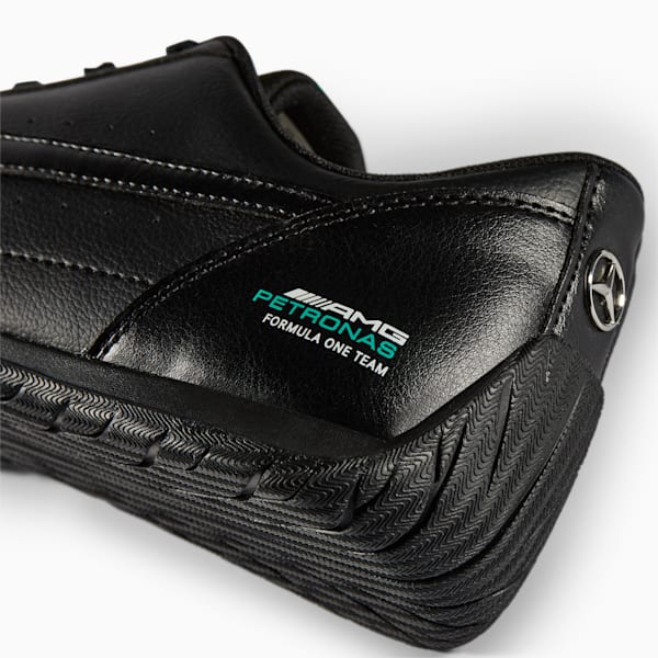 Mercedes F1 Neo Cat Motorsport Shoes, Puma Black-Spectra Green, large-ZAF