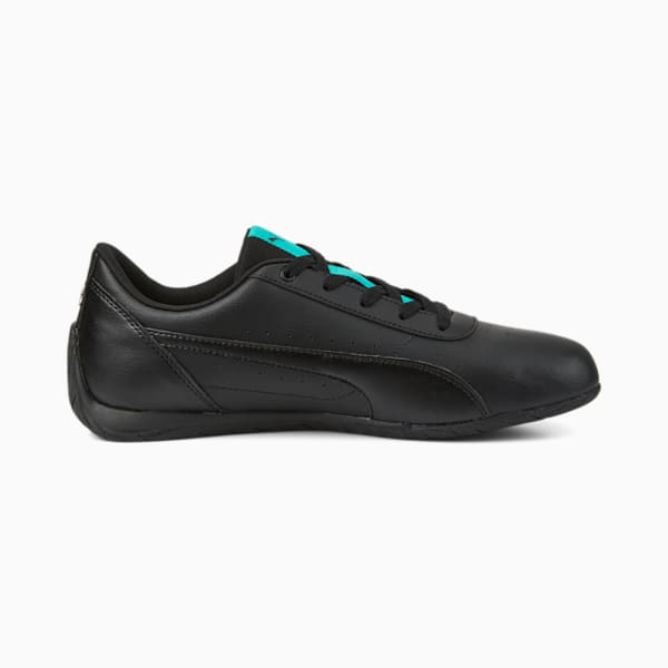 Mercedes F1 Neo Cat Motorsport Shoes, Puma Black-Spectra Green, large-ZAF
