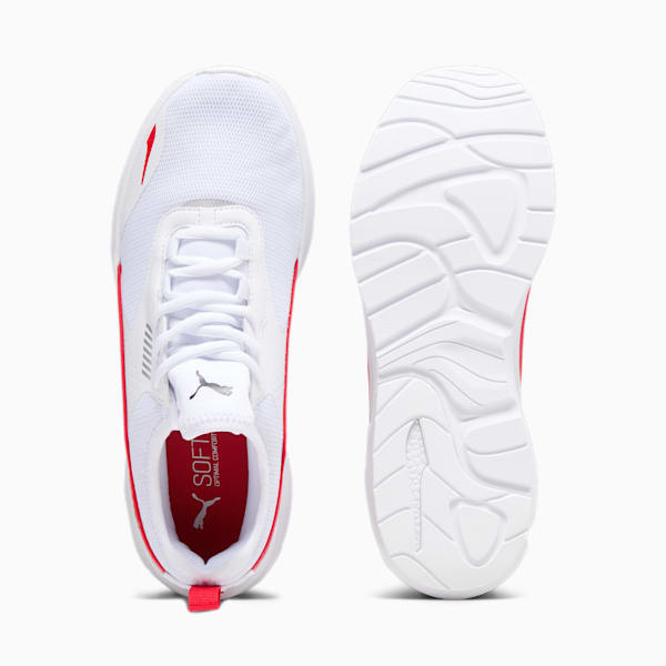 Zapatillas Ferrari Electron E, PUMA White-Rosso Corsa-PUMA White, large-ARG
