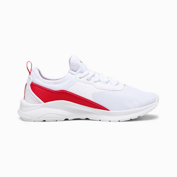 Zapatillas Ferrari Electron E, PUMA White-Rosso Corsa-PUMA White, large-ARG