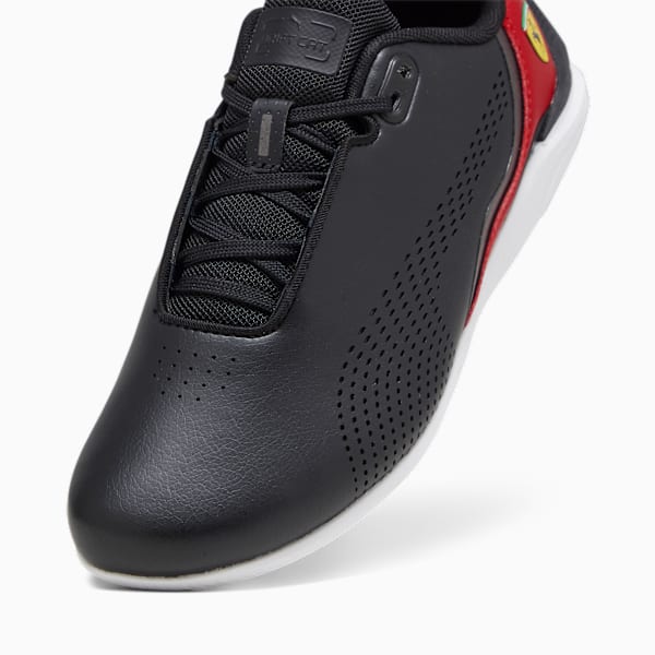 Teniss de automovilismo Scuderia Ferrari Drift Cat Decima para jóvenes, PUMA Black-Rosso Corsa-PUMA White, large-MEX