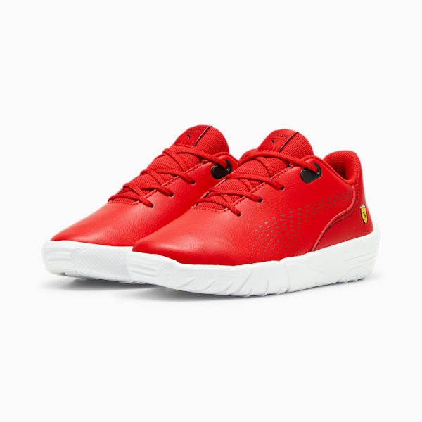 Scuderia Ferrari Drift Cat Decima Motorsport Shoes Kids, Rosso Corsa-PUMA Black, large-ZAF