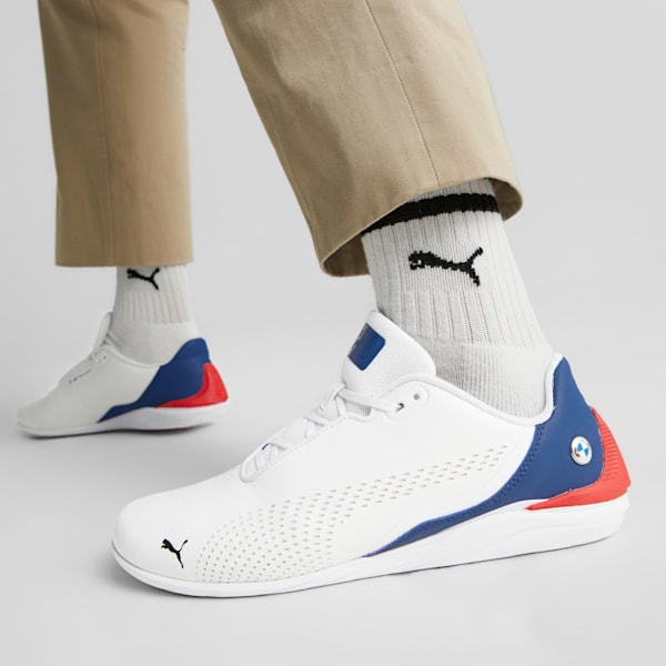 BMW M Motorsport Drift Cat Decima Motorsport Shoes, PUMA White-Pro Blue, large-ZAF