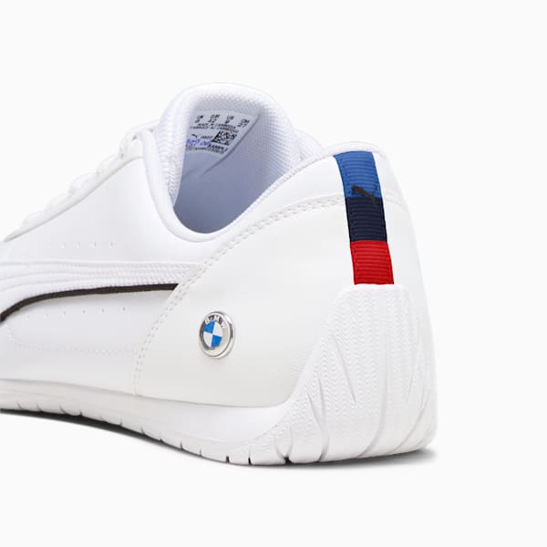 BMW M Motorsport Neo Cat Motorsport Shoes, PUMA White-PUMA White-PUMA Black, large-ZAF