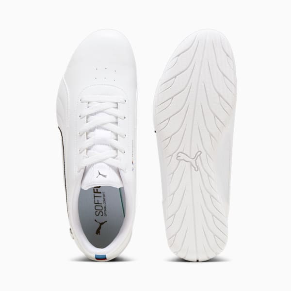 BMW M Motorsport Neo Cat Motorsport Shoes, PUMA White-PUMA White-PUMA Black, large-ZAF