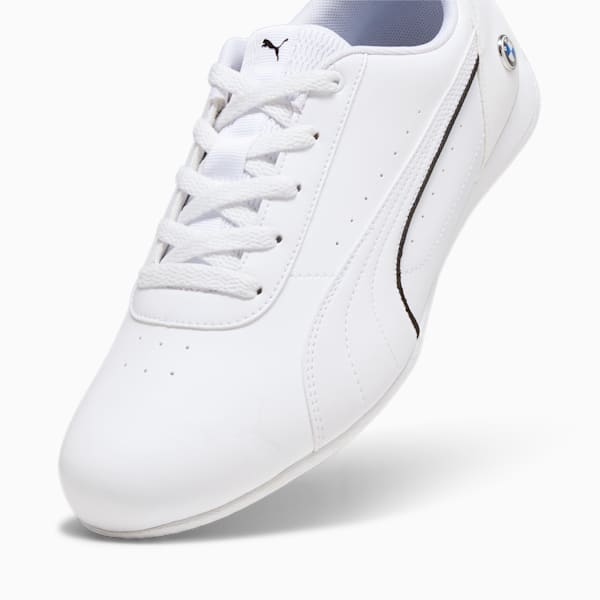 BMW M Motorsport Neo Cat Motorsport Shoes, PUMA White-PUMA White-PUMA Black, large-ZAF