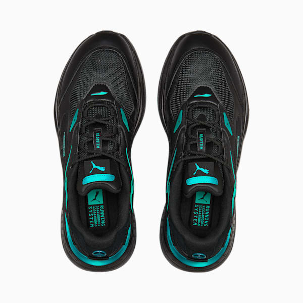 Mercedes-AMG Petronas Motorsport Metal Energy RS-Fast Sneakers, Puma Black-Spectra Green, large-ZAF