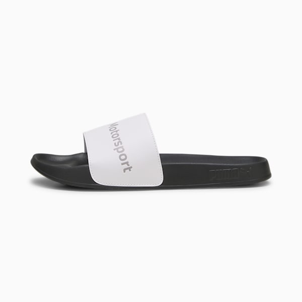 Ojotas BMW MMS Logo Leadcat 2.0, PUMA White-PUMA Black, large-ARG