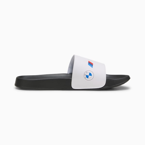 Ojotas BMW MMS Logo Leadcat 2.0, PUMA White-PUMA Black, large-ARG