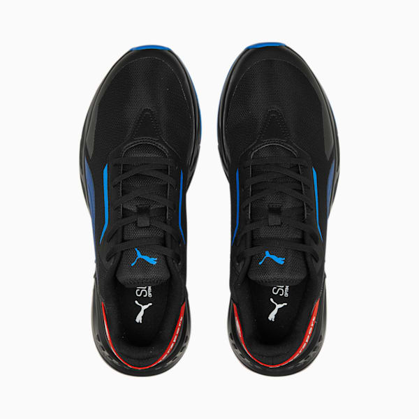 BMW M Motorsport Tiburion Logo Motorsport Sneakers, PUMA Black-Pro Blue-Pop Red, large-ZAF