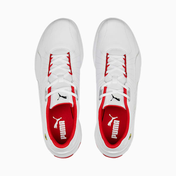 Zapatillas Scuderia Ferrari Kart Cat RL NITRO, PUMA White-PUMA White-Rosso Corsa, large-ARG