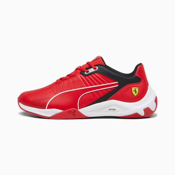 Tenis Scuderia Ferrari Kart Cat RL NITRO, Rosso Corsa-PUMA Black-PUMA White, large-MEX