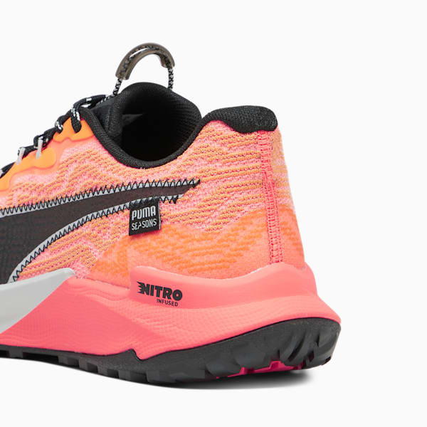 Zapatillas de trail running Fast-Trac NITRO 2 para hombre, Neon Sun-Clementine-PUMA Black, large-ARG