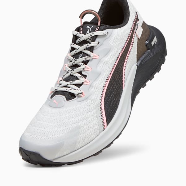 Zapatillas de trail running Fast-Trac NITRO 2 para mujer, Ash Gray-PUMA Black-Koral Ice, large-ARG