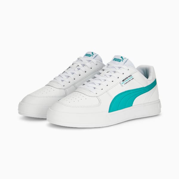 Tenis de automovilismo Mercedes-AMG Petronas Motorsport Caven, PUMA White-Spectra Green, large-MEX