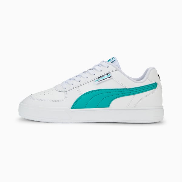 Tenis de automovilismo Mercedes-AMG Petronas Motorsport Caven, PUMA White-Spectra Green, large-MEX