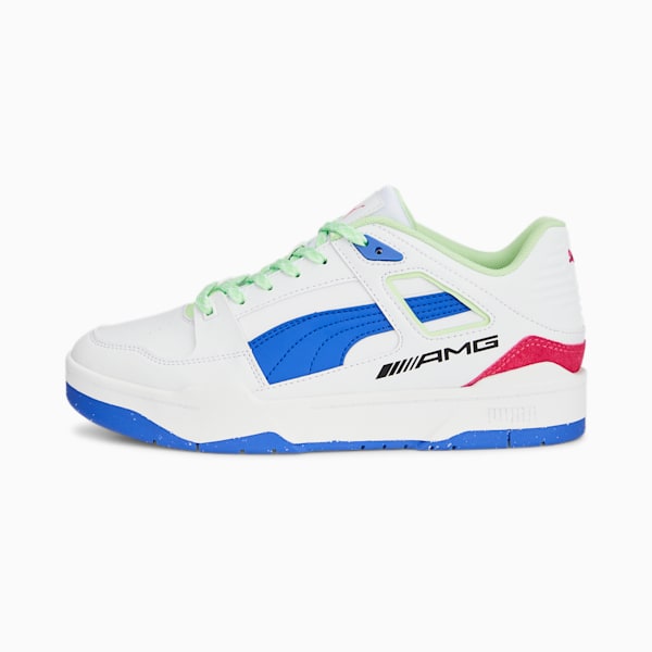 Zapatillas Mercedes-AMG Petronas Motorsport Slipstream, PUMA White-Royal Sapphire, large-ARG