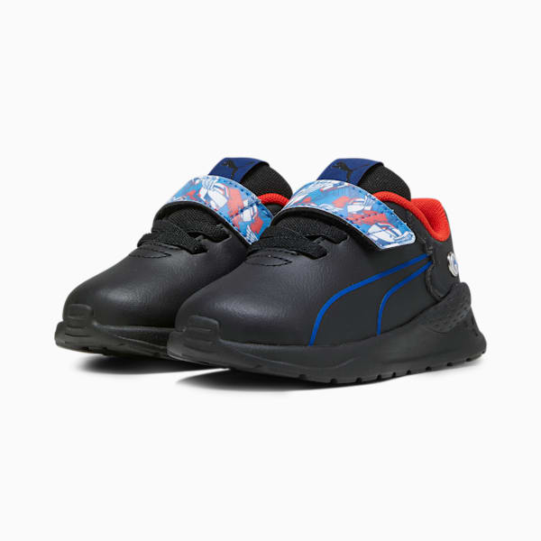 BMW M Motorsport Anzarun Toddlers' Driving Shoes, PUMA Black-Cool Cobalt, large-ZAF