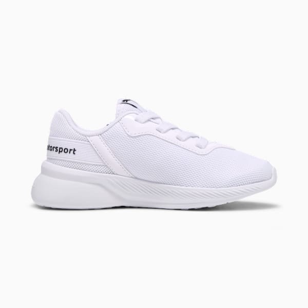 Tenis para conducir BMW M Motorsport Lilburion Infantiles, PUMA White-Cool Cobalt-Pop Red, large-MEX