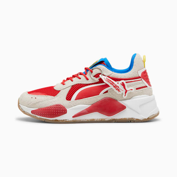 Scuderia Ferrari x Joshua Vides RS-X Sneakers, Rosso Corsa-Frosted Ivory, large-ZAF