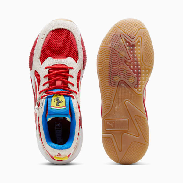 Scuderia Ferrari x Joshua Vides RS-X Sneakers, Rosso Corsa-Frosted Ivory, large-ZAF