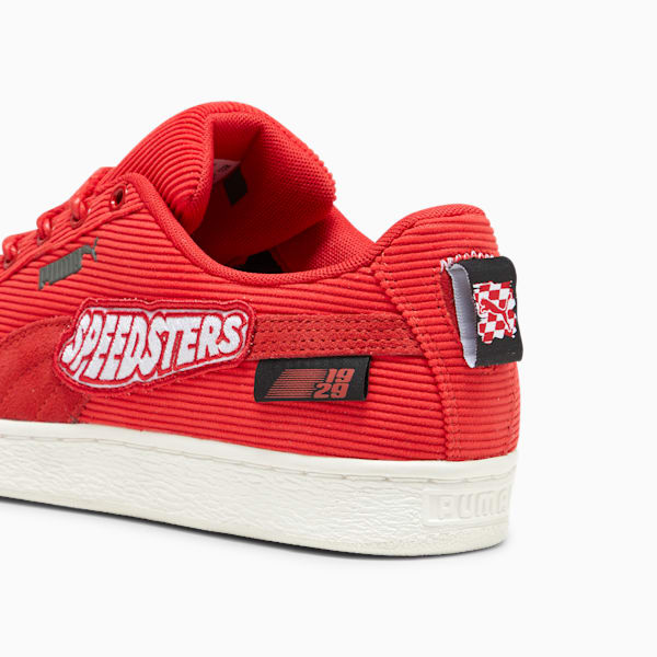 Scuderia Ferrari Clyde Sneakers, Rosso Corsa-Warm White, large-ZAF