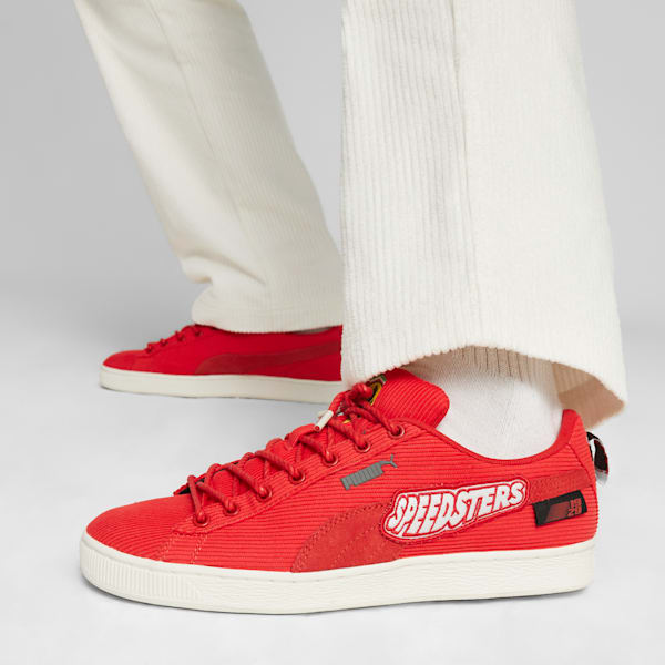 Scuderia Ferrari Clyde Sneakers, Rosso Corsa-Warm White, large-ZAF