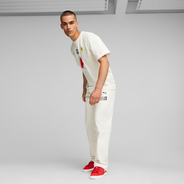 Scuderia Ferrari Clyde Sneakers, Rosso Corsa-Warm White, large-ZAF