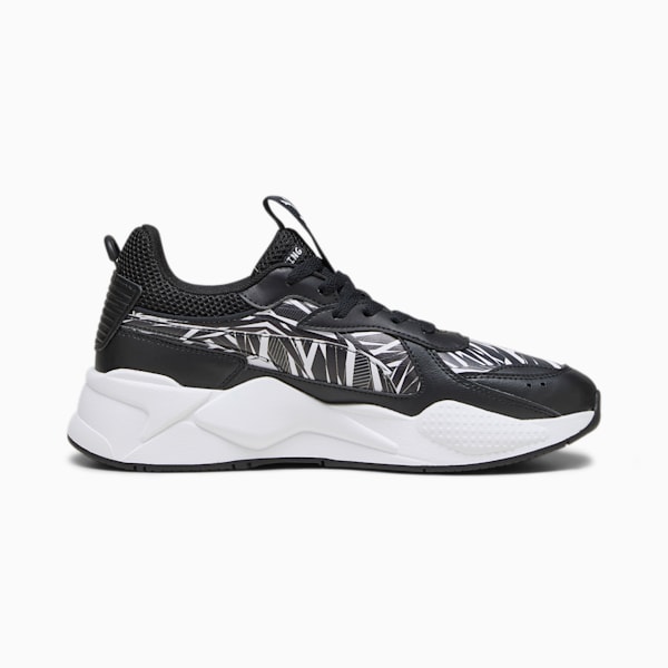 Porsche Legacy RS-X Camo Sneakers, PUMA Black-PUMA White, large-ZAF