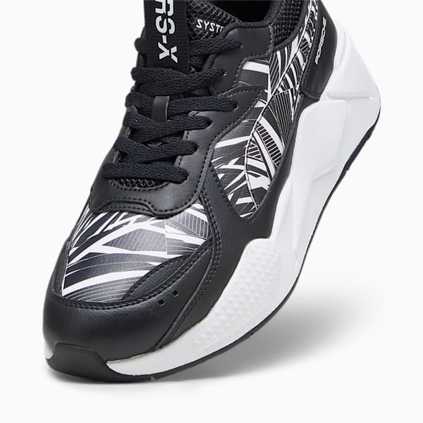 Porsche Legacy RS-X Camo Sneakers, PUMA Black-PUMA White, large-ZAF