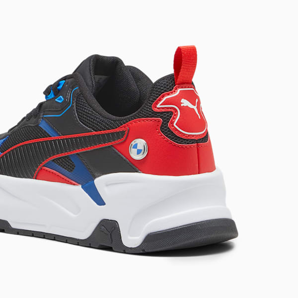 BMW M Motorsport Trinity Sneakers, PUMA Black-Pop Red, large-ZAF