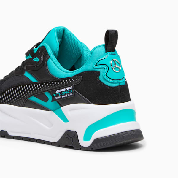 Mercedes-AMG PETRONAS Trinity Sneakers, PUMA Black-Spectra Green, large-ZAF