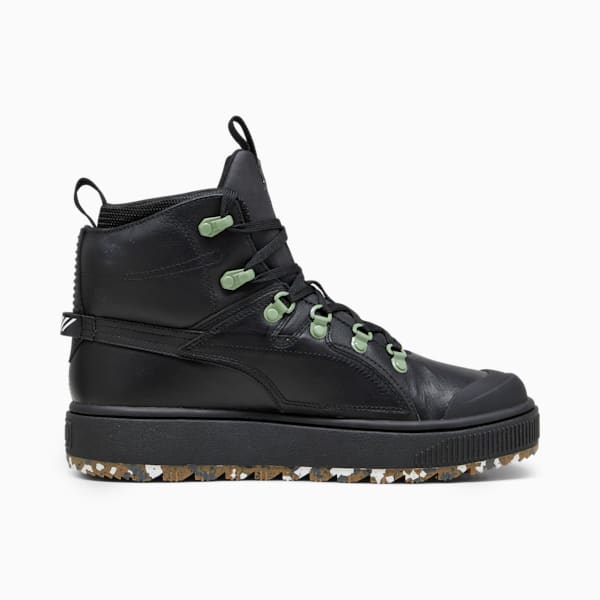 Mercedes-AMG Ren Boot, PUMA Black-Dusty Green, large-ZAF