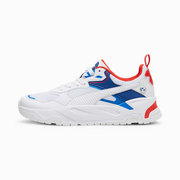 Zapatillas BMW MMS Trinity ADP, PUMA White-Pop Red, large-ARG