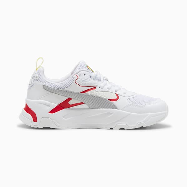 Zapatillas Scuderia Ferrari Trinity para hombre, PUMA White-PUMA Silver-Rosso Corsa, large-ARG
