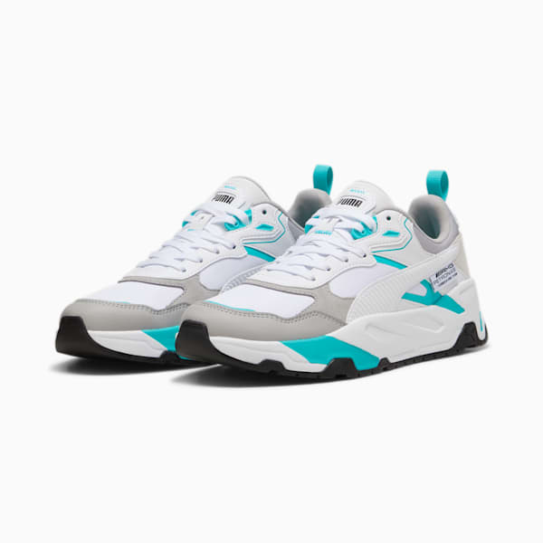 Zapatillas Mercedes-AMG PETRONAS Trinity, PUMA White- Team Silver, large-ARG