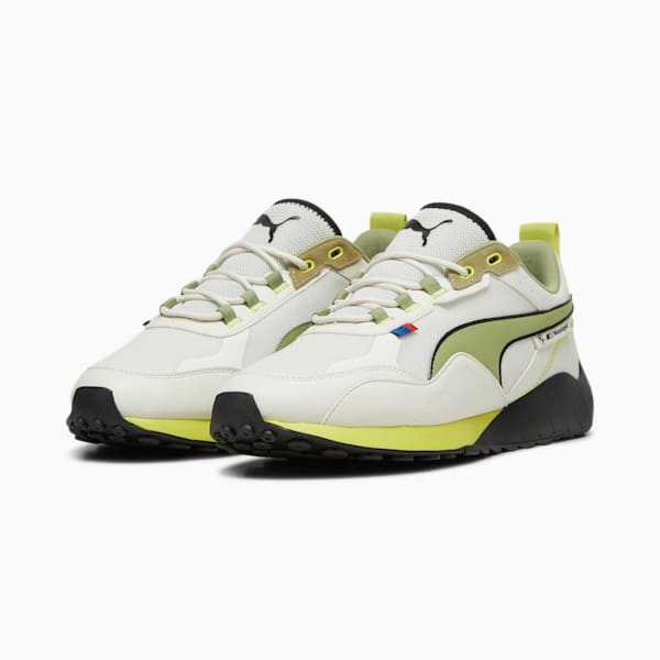 BMW M Motorsport SPEEDFUSION 2.0 Unisex Sneakers, Vapor Gray-Calming Green, large-ZAF