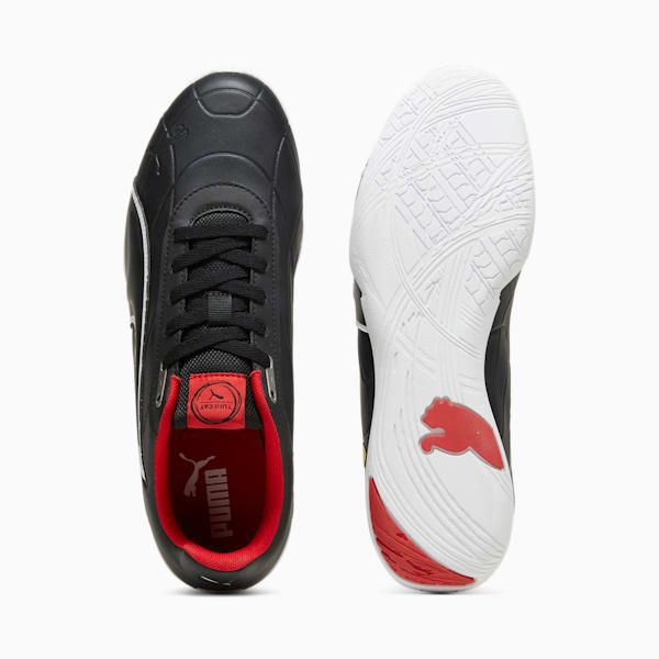 Scuderia Ferrari Tune Cat Driving Shoes, PUMA Black-PUMA Black-PUMA White, large-ZAF