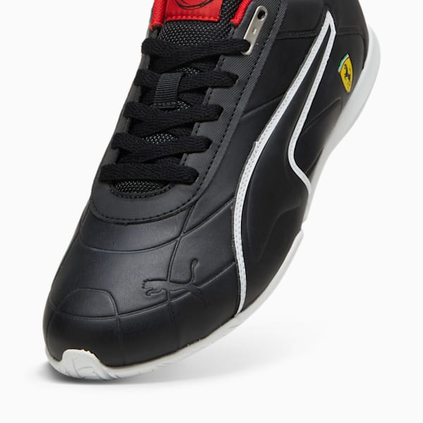 Scuderia Ferrari Tune Cat Driving Shoes, PUMA Black-PUMA Black-PUMA White, large-ZAF